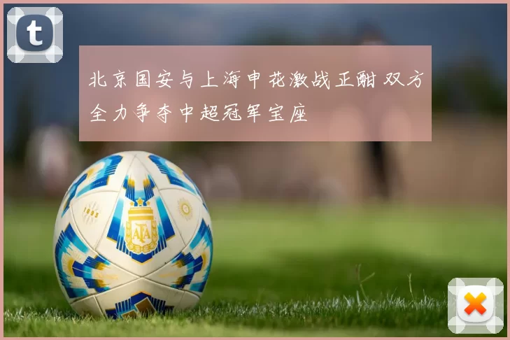 北京国安与上海申花激战正酣 双方全力争夺中超冠军宝座